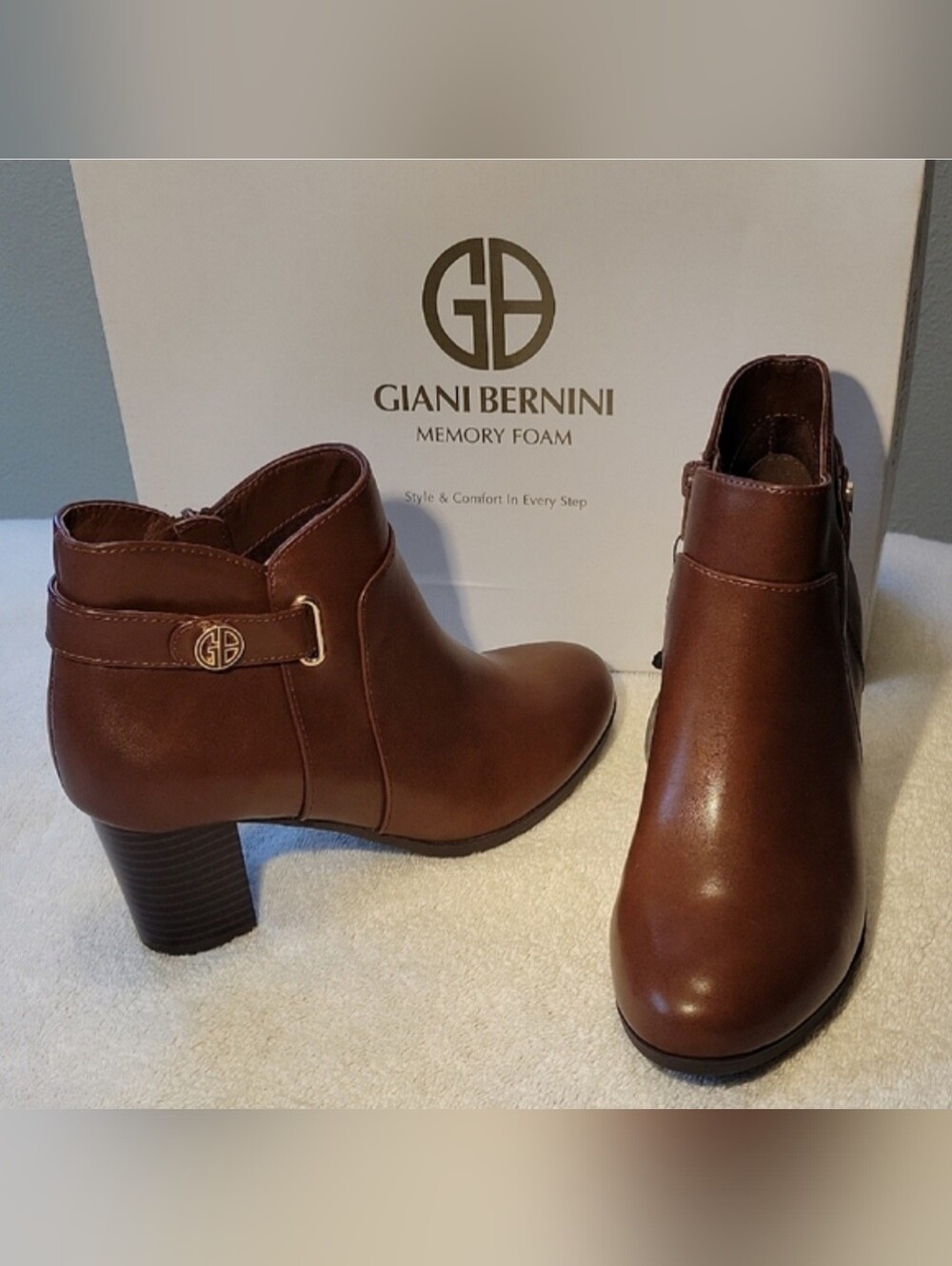 Giani Bernini "Artemy" Ankle Booties, NIB